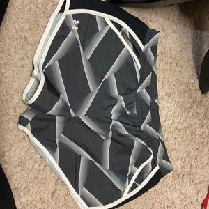 Under armor black running shorts